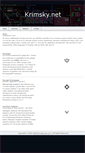 Mobile Screenshot of krimsky.net